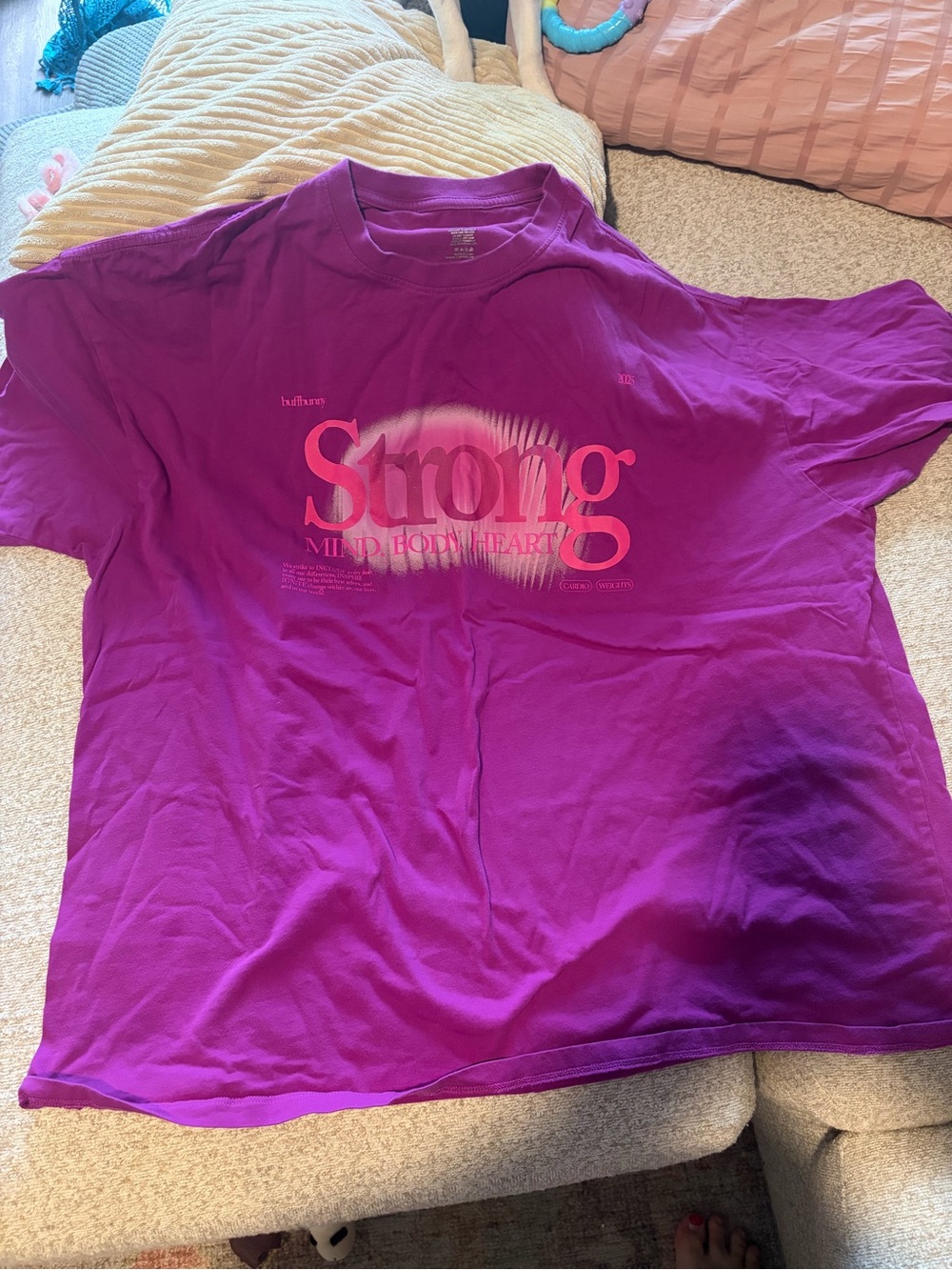 Buffbunny “Strongl Graphic Tee
